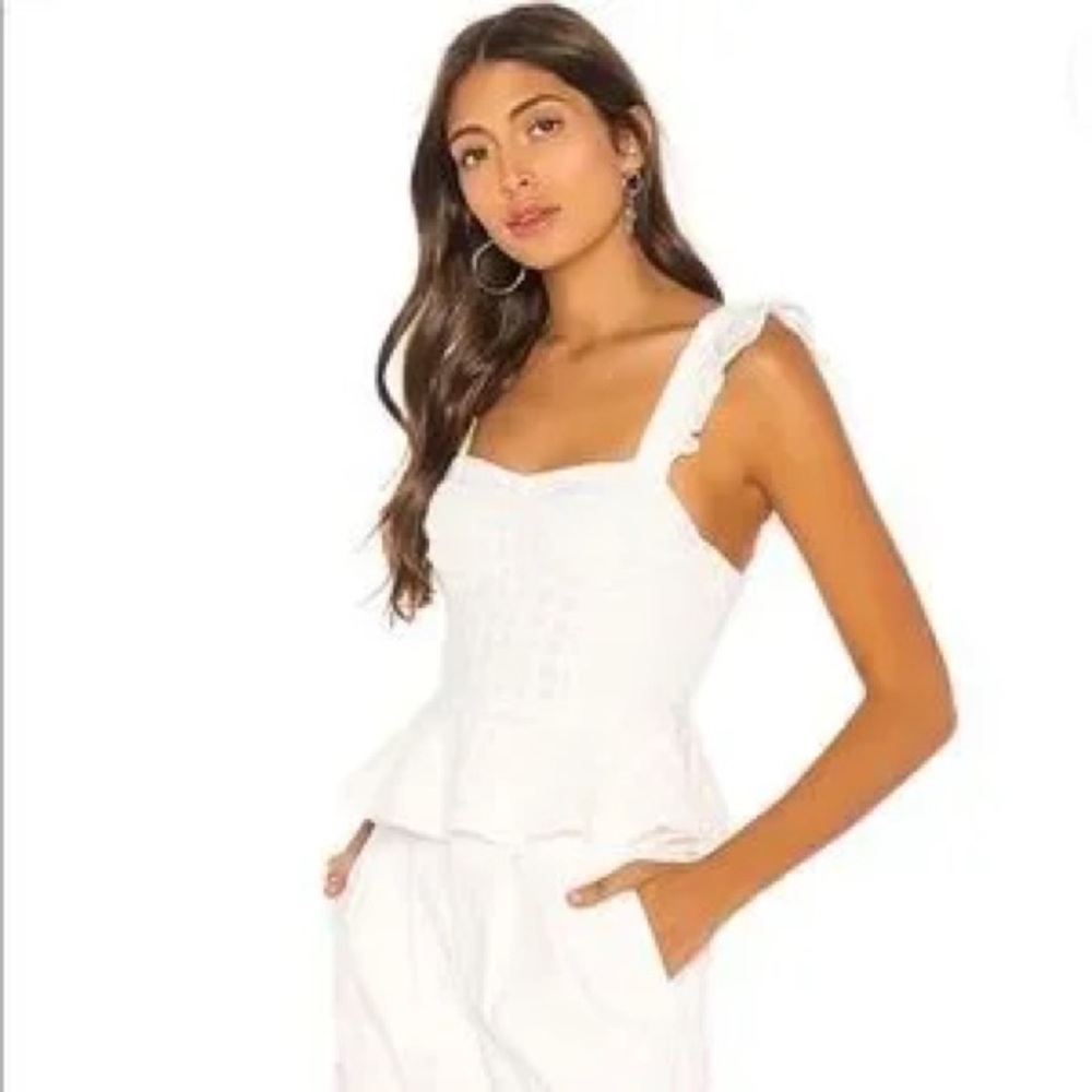 LPA Vitale Ruffle Top XXS